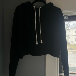 Wild fable black crop sweater